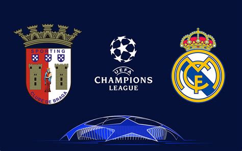 Ao vivo: assista Braga x Real Madrid pela Champions League.